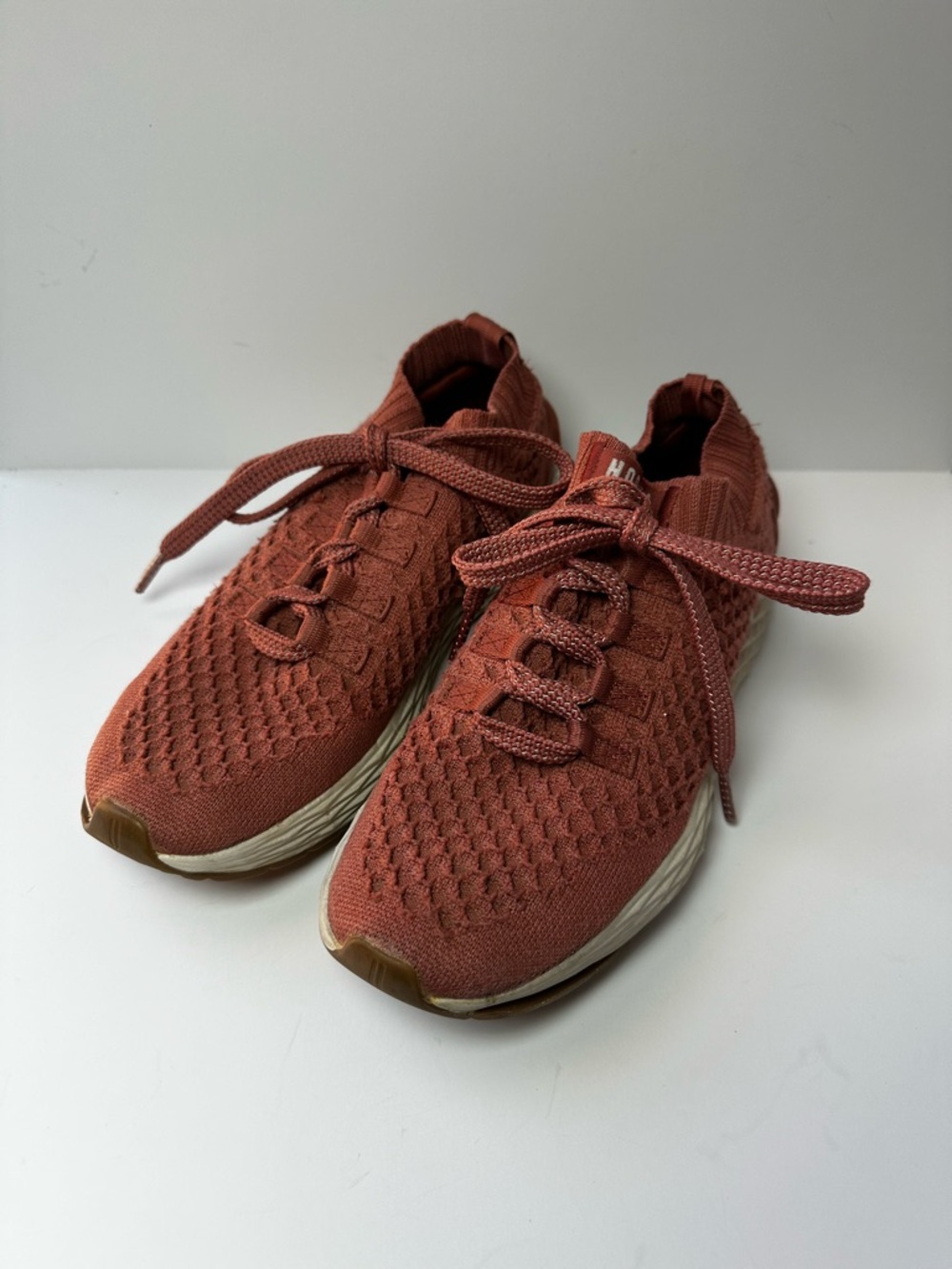 NOBULL Dusty Rose Allday Knit Slip-On Trainer Running Sneakers size 8